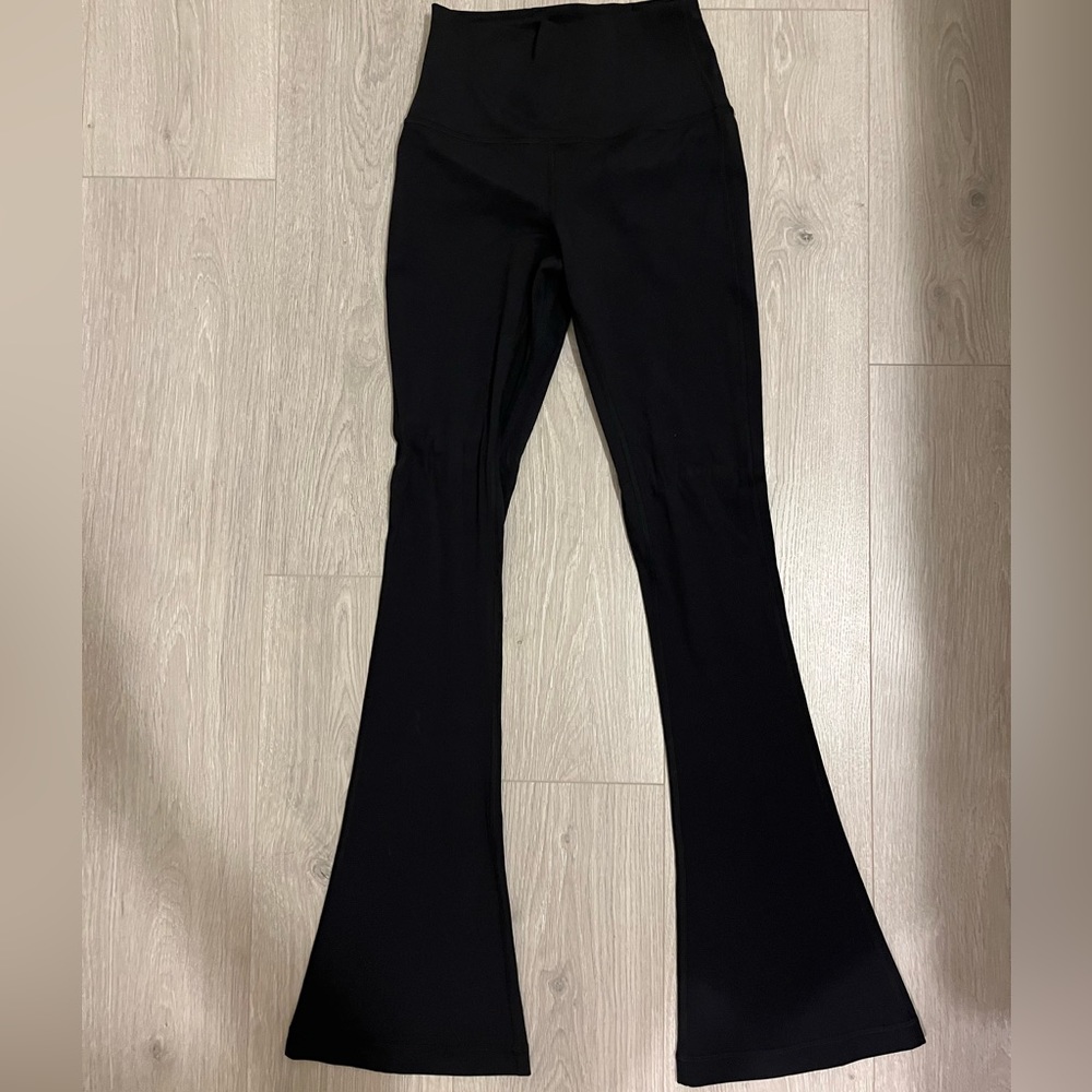 Lululemon Align High Rise Mini Flared Pant Yoga Pants Black Leggings Active Yoga